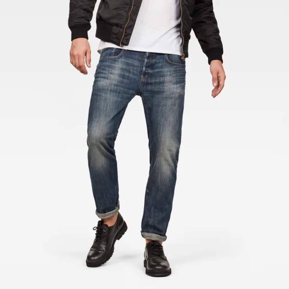 G-Raw 3301 Slim Mens Jeans 👖 34x30 - Blue Jeans